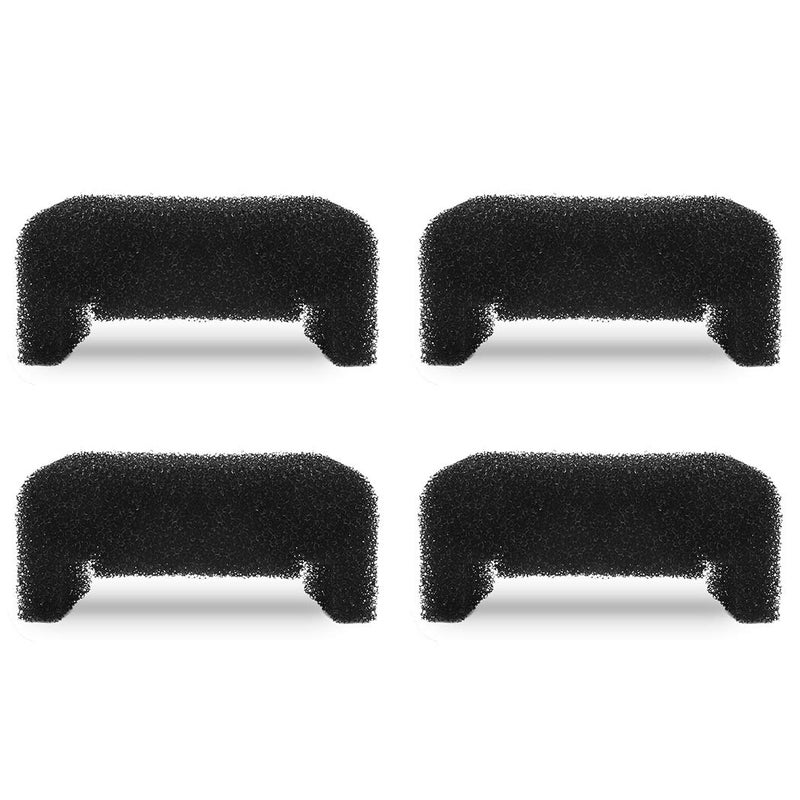 Wonder Creature Cat Fountain Filter, Sponge Foam Filter for Round and Cubic Stainless Steel Top Cat Fountain, for Crystal and 2L/67oz Pet Water Dispenser, 4 Pack - Image 1